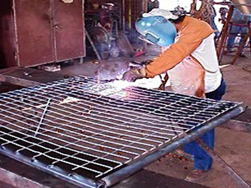 Custom Gates Made In-House in 6,000 Sq. Ft. Weld Shop